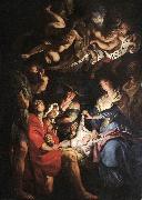 Adoration of the Shepherds af RUBENS, Pieter Pauwel